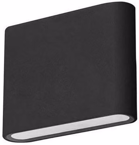 Netlighting Forlight Slim LED Outdoor Wall Light in Urban Grey IP54 – 5
