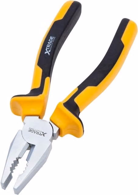 XTrade Combination Pliers - Black/Yellow/Silver