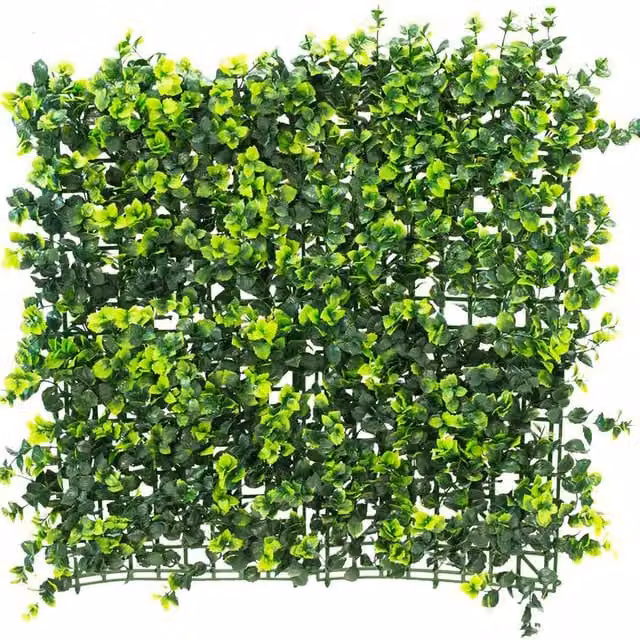 Primrose Dark Green Artificial Buxus Hedge Screening Panel