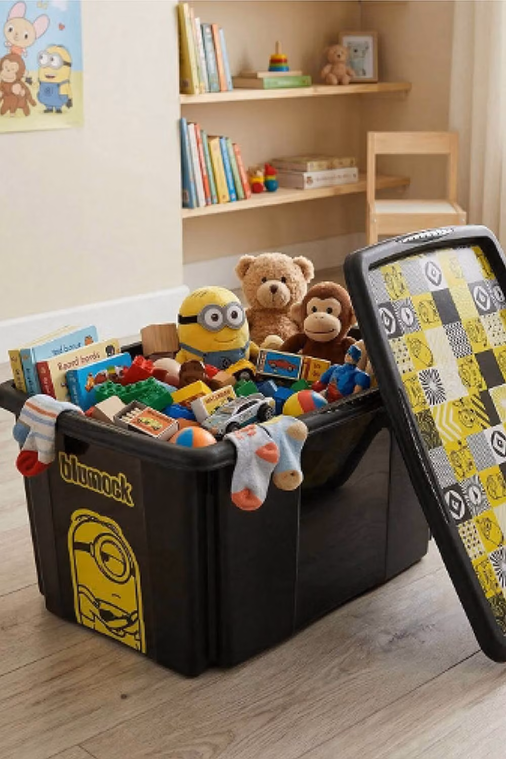 Keeeper Minions Turning Stacking Box Set, 30L and 45L, Black – 2