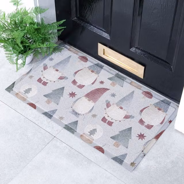 Artsy Mats Gnome Doormat, Multicolour, W/D/H: 70 x 40 x 1 cm