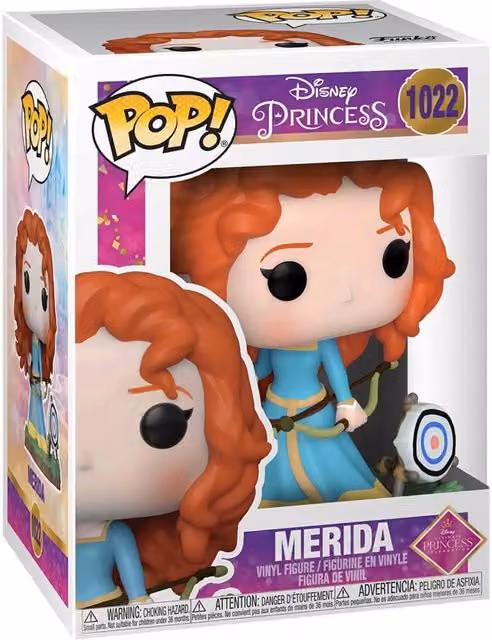 Funko Disney Brave Merida Ultimate Princess POP! Vinyl Figure, Multicolour
