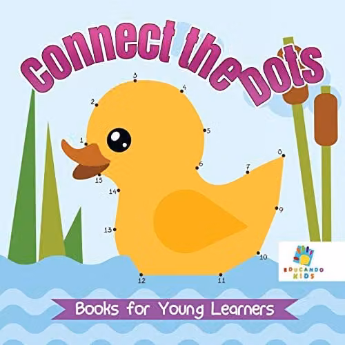 Educando Kids Connect the Dots Books for Young Learners, Multicolour, 21.59 cm