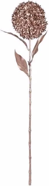 Kingsbury Gifts Pink Metallic Artificial Allium Stem
