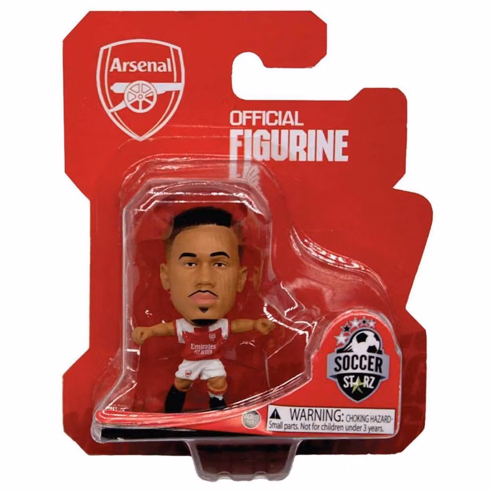 SoccerStarz Gabriel Magalhaes Arsenal FC Football Figurine, Multicolour – 2