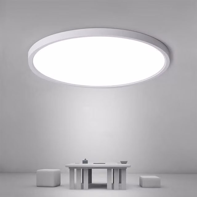 COMELY 24W LED Ceiling Light, White, Cool White 6500K, Diameter: 30 cm