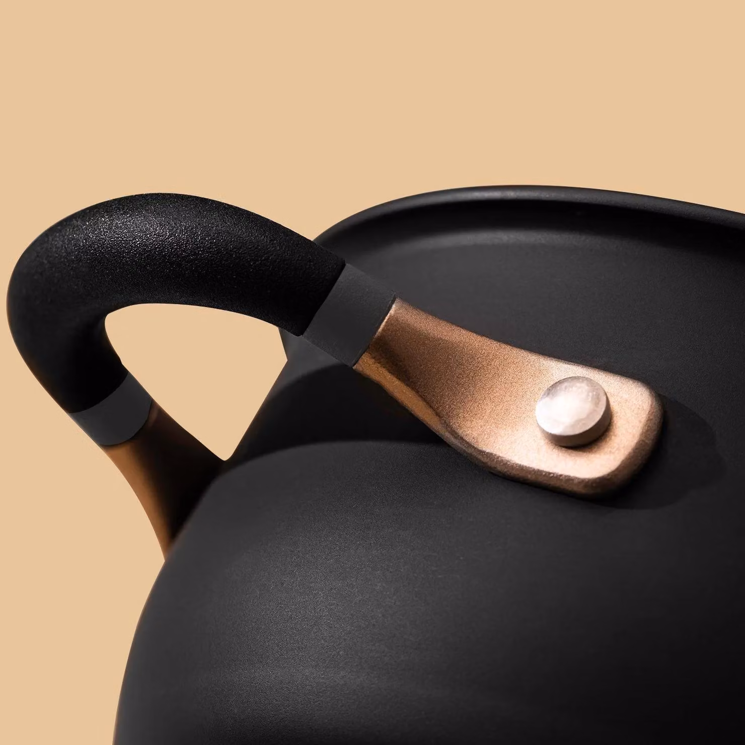 Meyer Accent Non Stick Saute Pan, Black, 26cm – 2