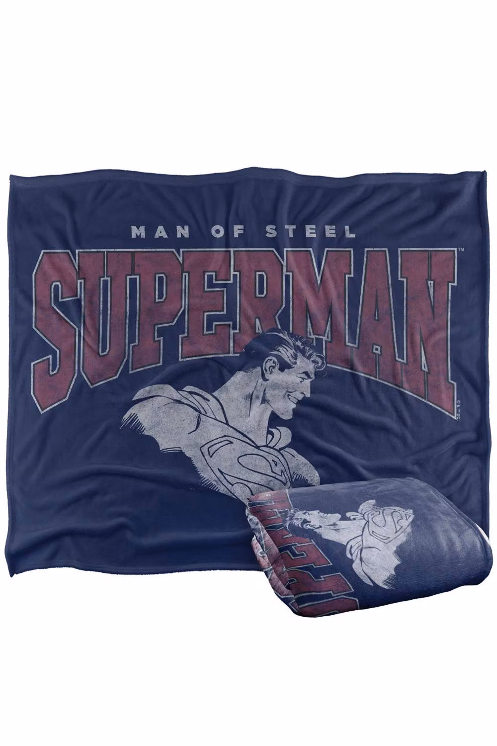Warner Bros. Superman Super College Silky Touch Super Soft Fleece Throw Blanket, Multicolour, W/D/H: 152.0 x 127.0 x 127.0 cm – 5