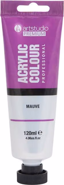 Art Studio Premium Acrylic Paint in Mauve Purple for Professionals
