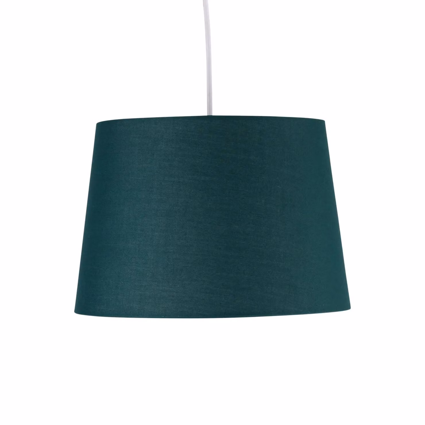First Choice Lighting Green Cotton Tapered Cylinder Pendant Lamp Shade, Diameter: 28 cm – 2
