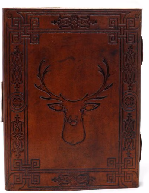 KDMK Brown Leather Softcover Notebook Journal
