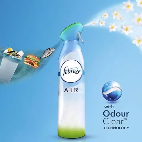 Febreze Mrs Hinch Air Mist Alpine Escape, 185ml, Pack of 3 – 4