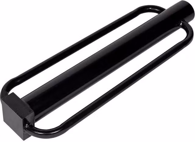 Roughneck Small Steel Post Rammer in Black and Multicolour