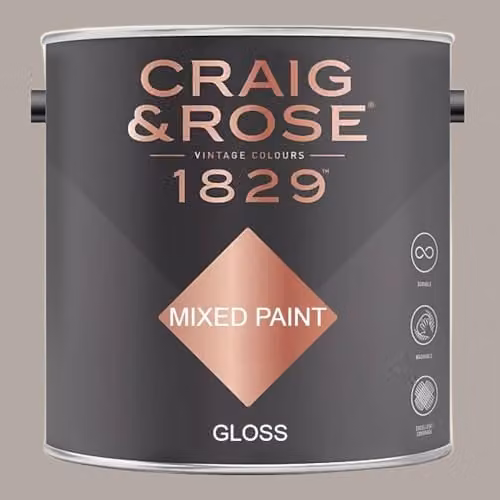 Craig & Rose 1829 Paint Stop Gloss Grisaille Grey 2.5l
