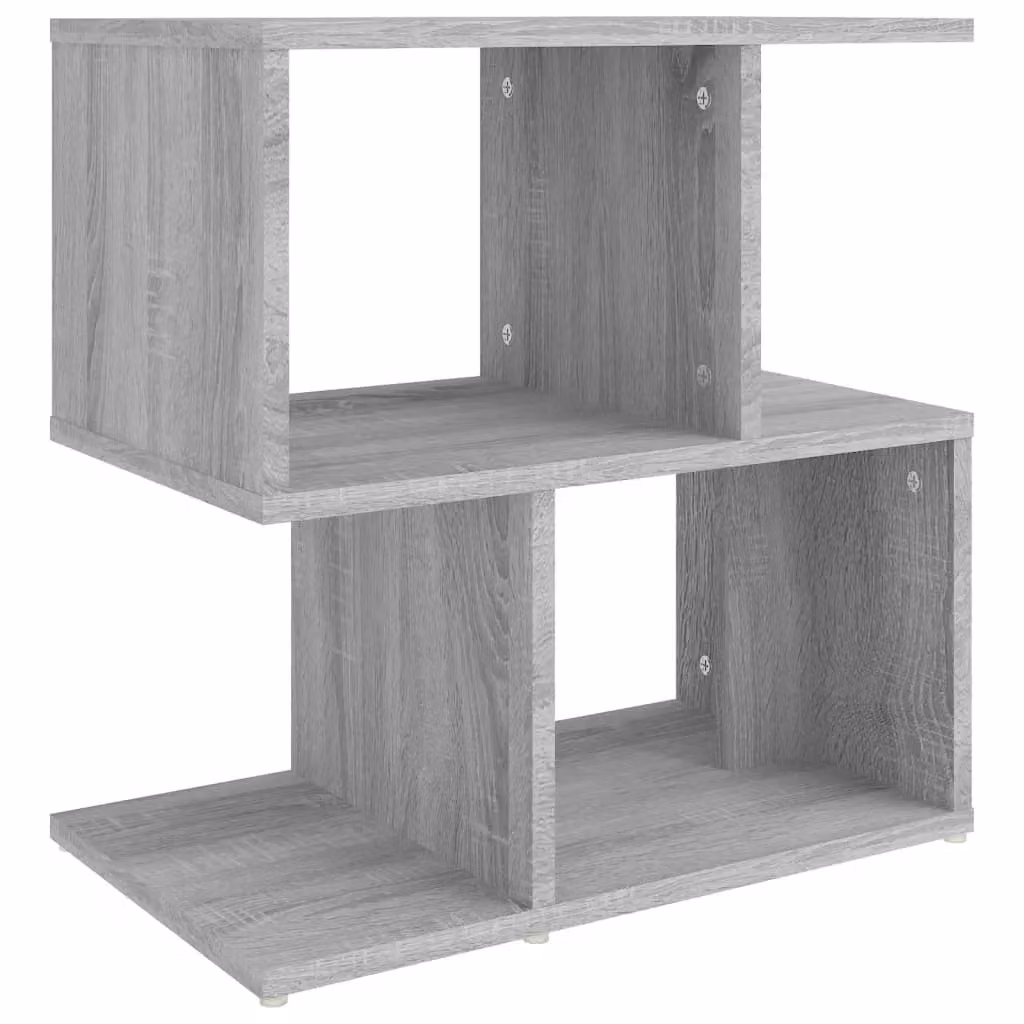 Berkfield Home Grey Sonoma Bedside Cabinet W/D/H: 50 x 30 x 51.5 cm – 2