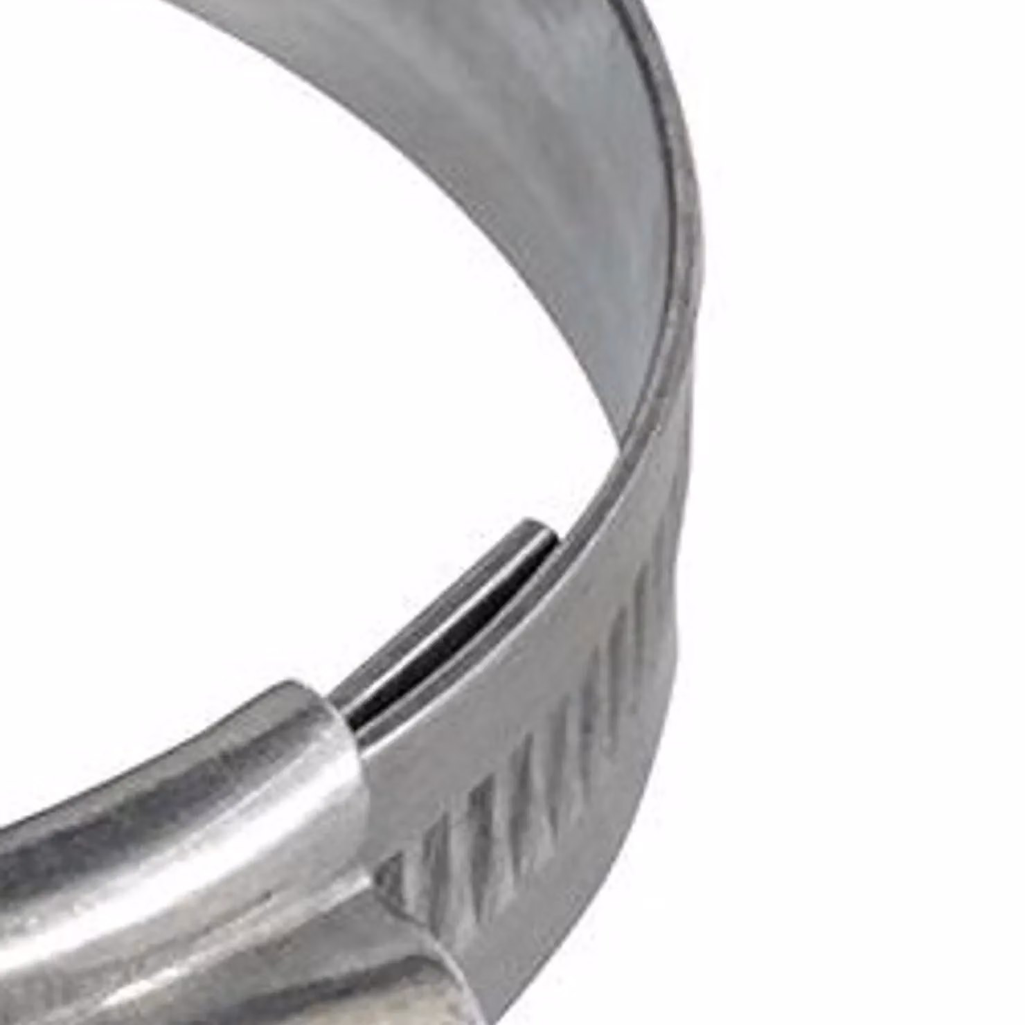 Jubilee Zinc Plated Steel Hose Clip in Metallic Silver – 2