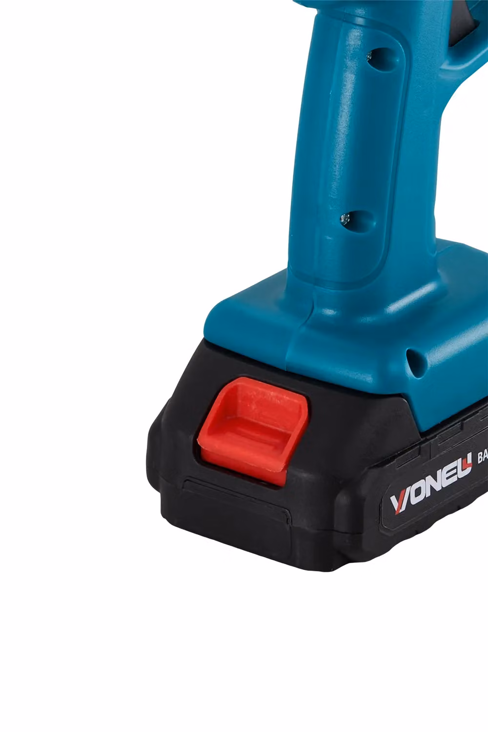 Living and Home Blue Portable Cordless Handheld High-Pressure Washer with 2 18.5V Rechargeable Batteries, 5m Hose and 3 Nozzles – 4