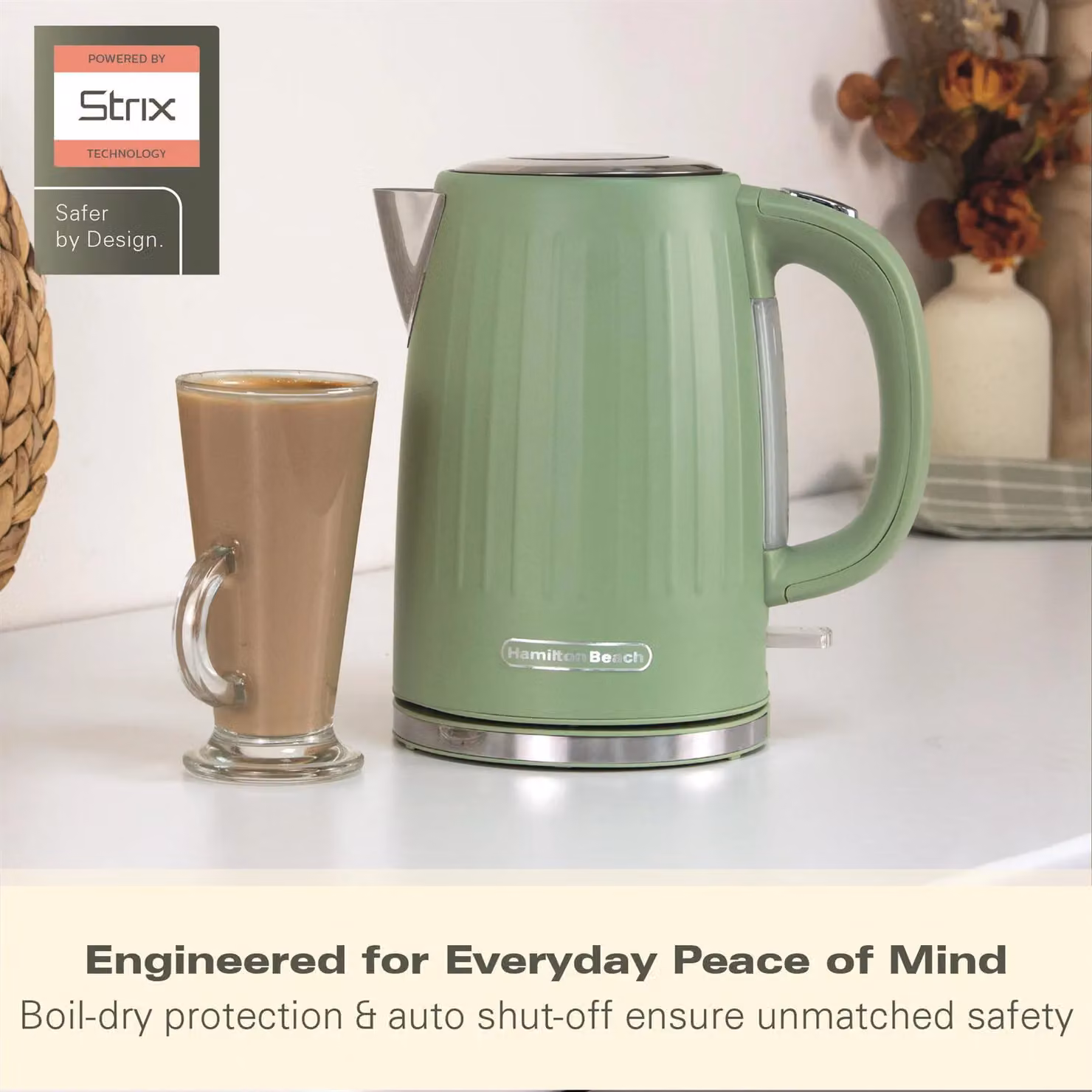 Hamilton Beach Harmony 1.7 l Kettle in Matcha Green – 5