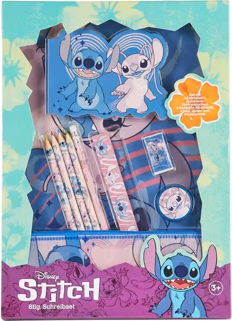 Lilo & Stitch Stationery Set in Blue