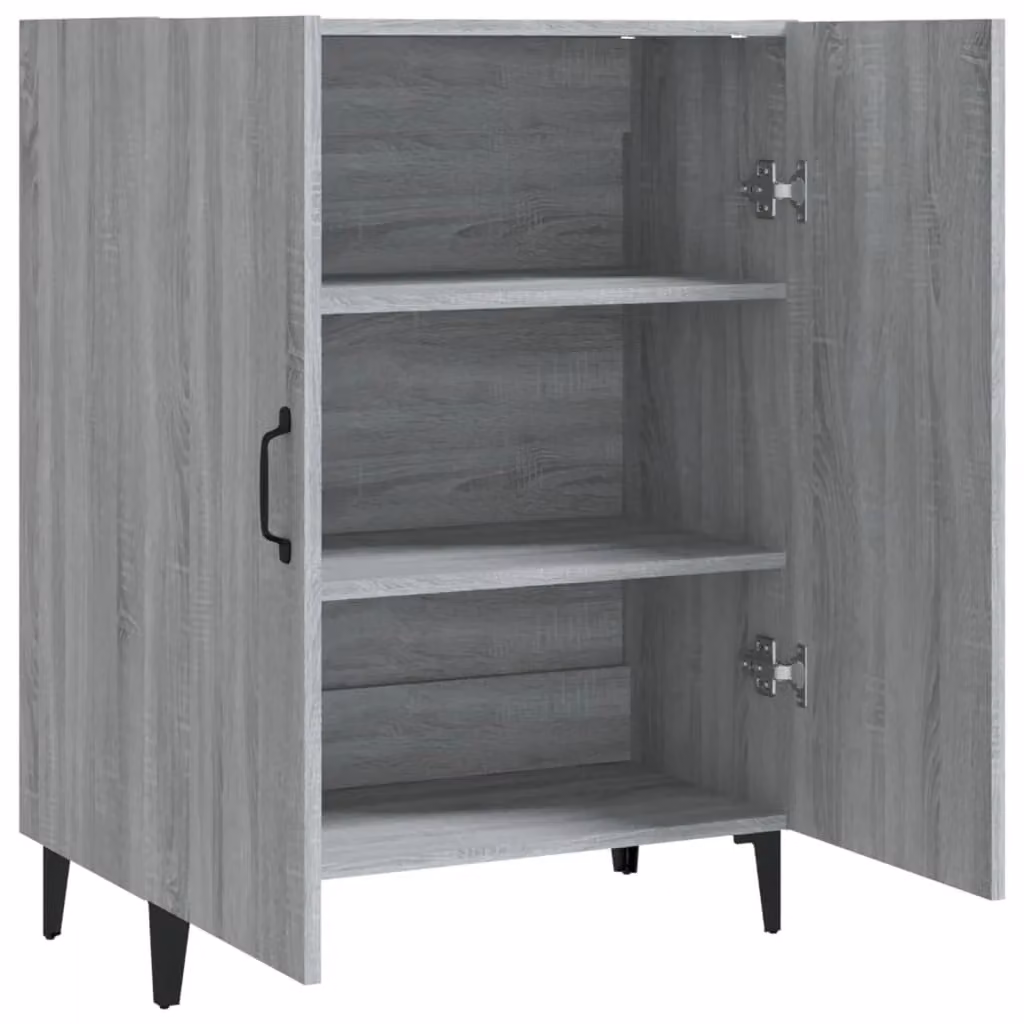 Berkfield Home Grey Sonoma Sideboard in Engineered Wood W/D/H: 70 x 34 x 90 cm – 2