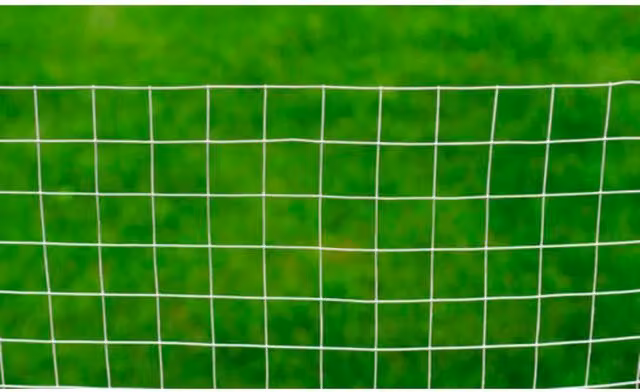 Berkfield Home Modern Chicken Wire Fence, Galvanised Steel, Silver, 10 x 1 m