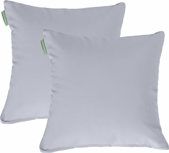 Gardenista Grey Square Outdoor Garden Scatter Cushion Set of 2