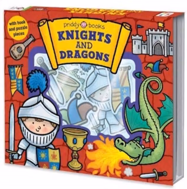 Priddy Books Knights & Dragons Multicolour Board Book