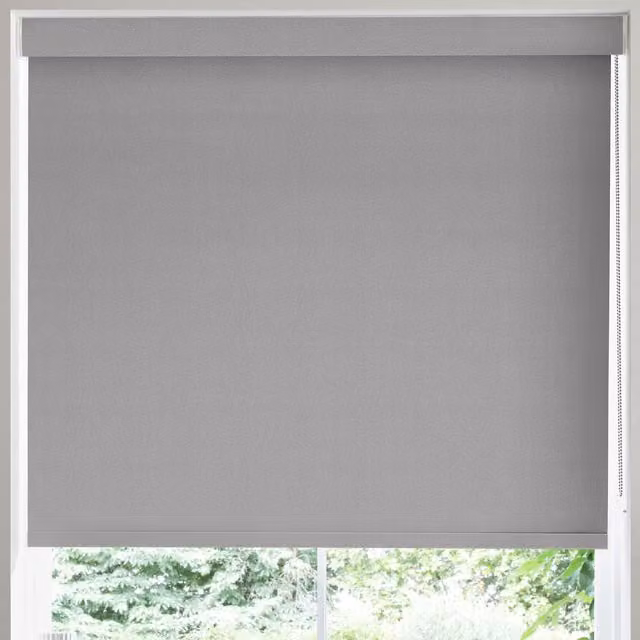 Terrys Optic Made to Measure Blackout Roller Blind in Grey