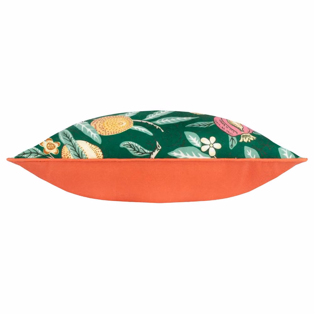 Morris & Co. Fruits Outdoor Square Cushion in Green and Yellow, W/D/H: 45 x 45 x 45 cm – 3