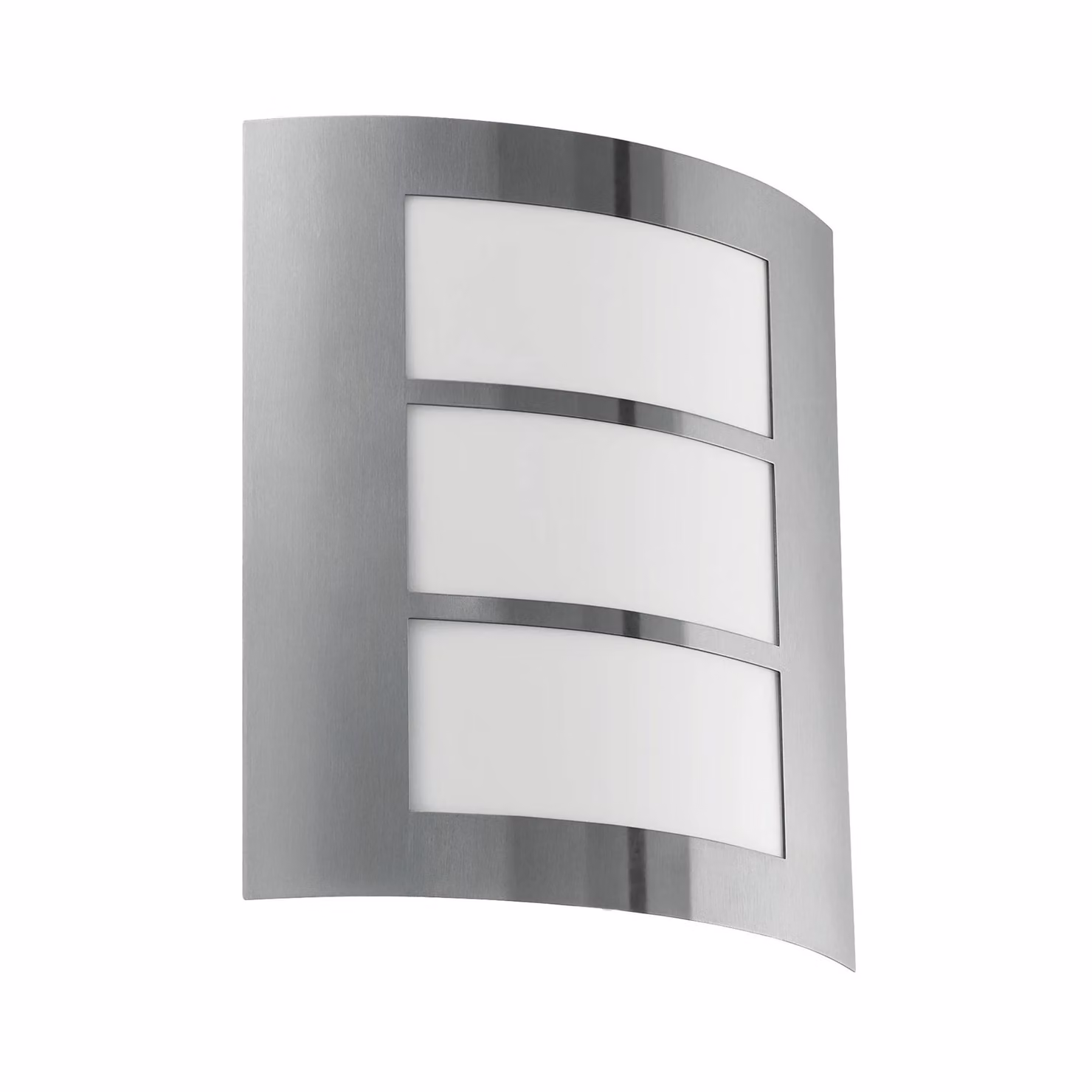 Eglo City Stainless Steel Outdoor Wall Light, Silver, Diameter: 23.5 cm – 2