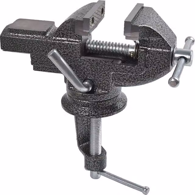 Kelvenix Mini Vice Clamp for Workbench and Table Desks in Black – 1