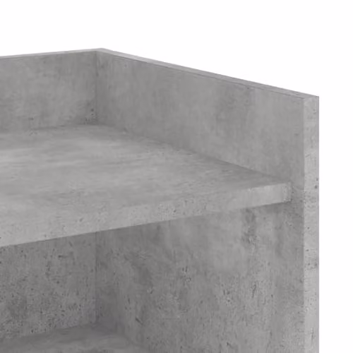 vidaXL Modern Sideboard in Matt Grey MDF, W/D/H: 45 x 35 x 75 cm – 5