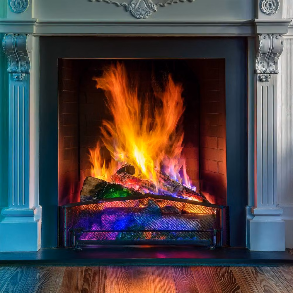 CrazyGadget Rainbow Fire Colour Changing Flames, Multicolour, Pack of 24 – 3