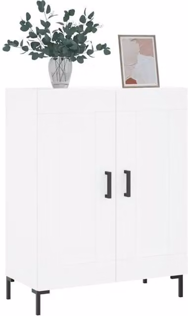 Berkfield Home White Modern Sideboard, W/D/H: 69.5 x 34 x 90 cm – 1
