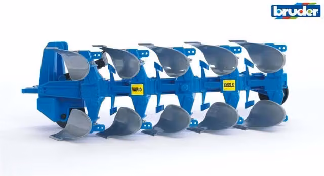 Bruder LEMKEN Plough Snow and Clearance Attachment, Blue, 1:16 Scale
