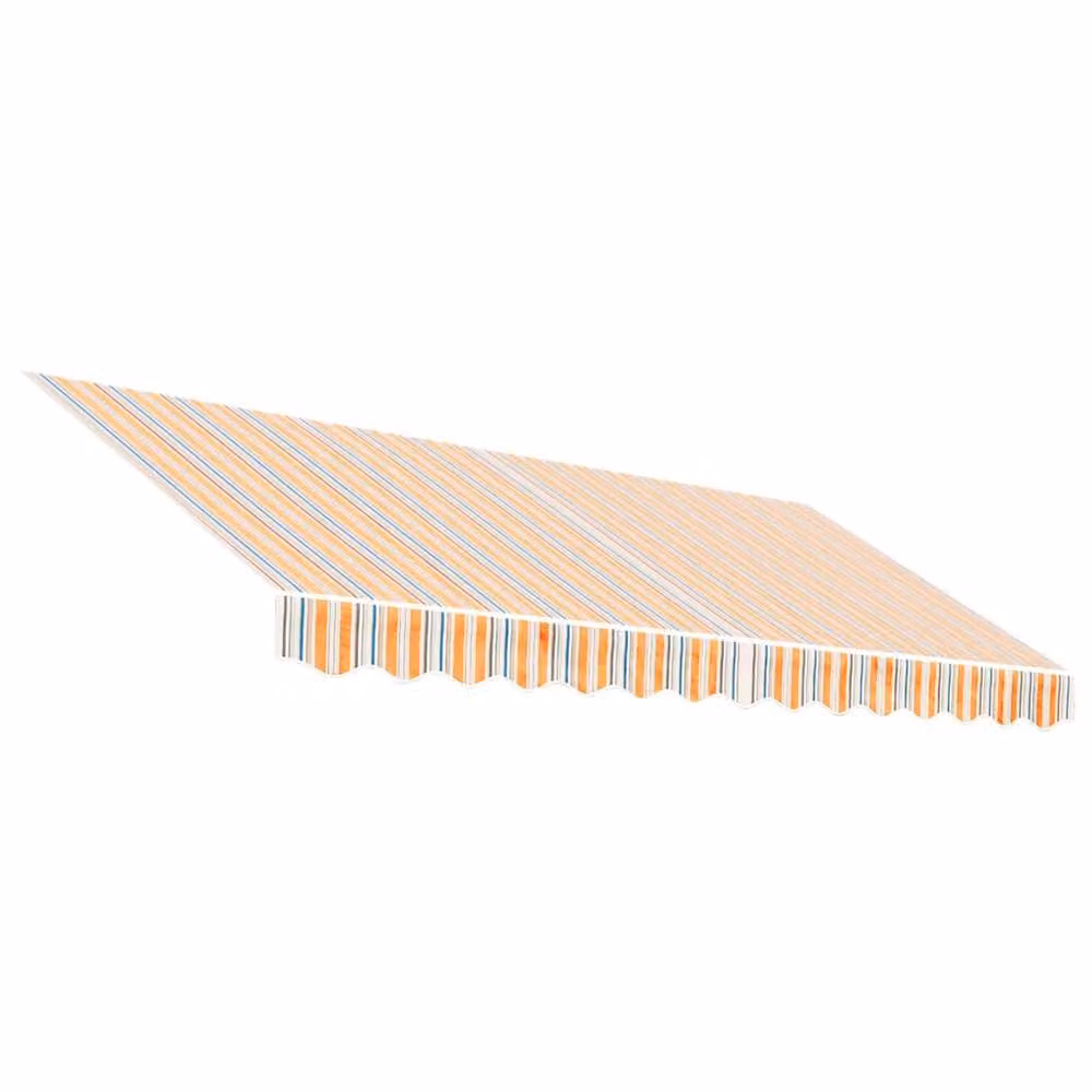 Berkfield Home Replacement Polyester Awning Fabric in Multicolour Stripe, W x D: 3.5 x 2.5 m – 3