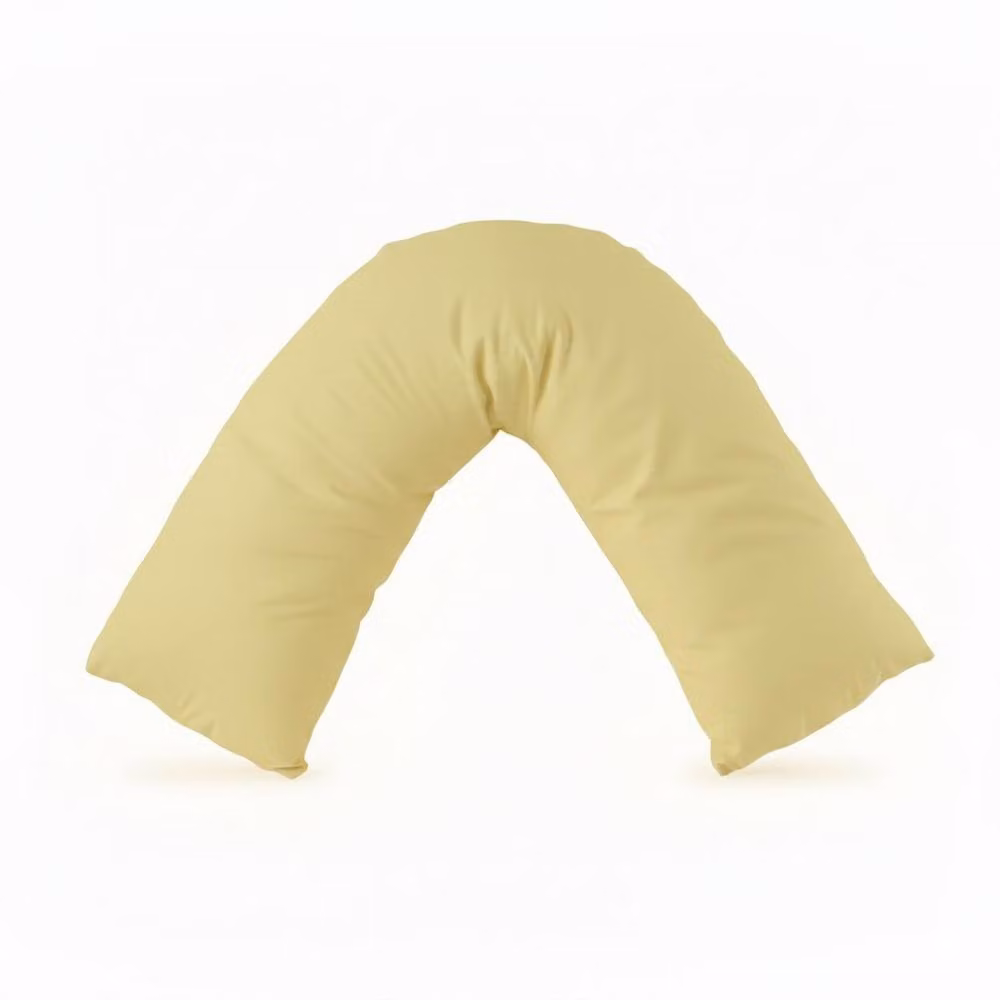 Snug City V Shape Maternity Pillowcase in Yellow Polycotton – 2
