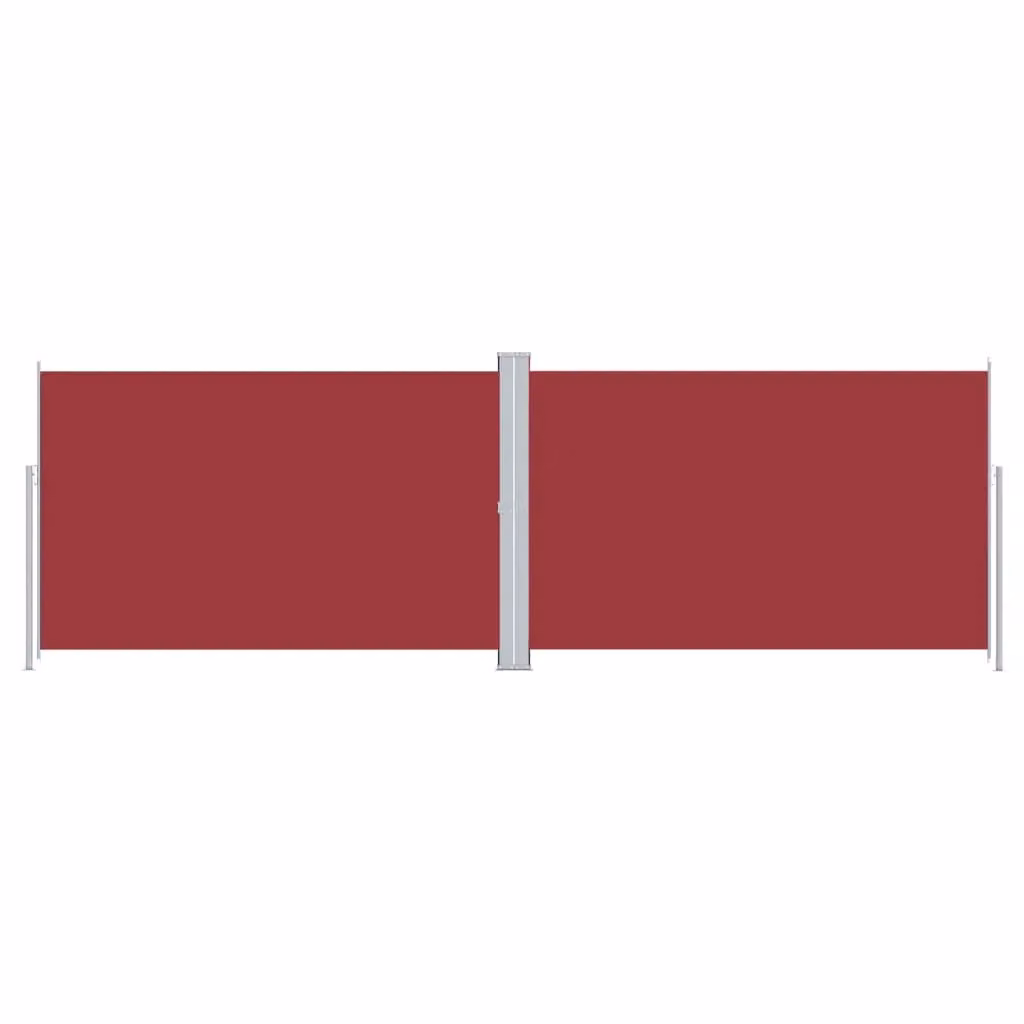 Berkfield Home Red Retractable Roller Side Awning, W/H: 600 x 220 cm – 2