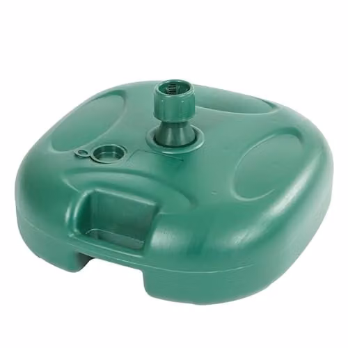 Harbour Housewares 20L Plastic Fillable Parasol Base in Green