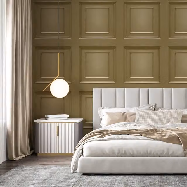 Belgravia Decor Gold Geometric Abstract Classic Wallpaper