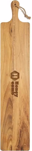 Vinga Buscot Long Serving Board in Brown Solid Wood