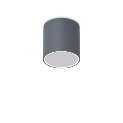 Ideal Lux Techo Anthracite Surface Mounted Outdoor Downlight IP54