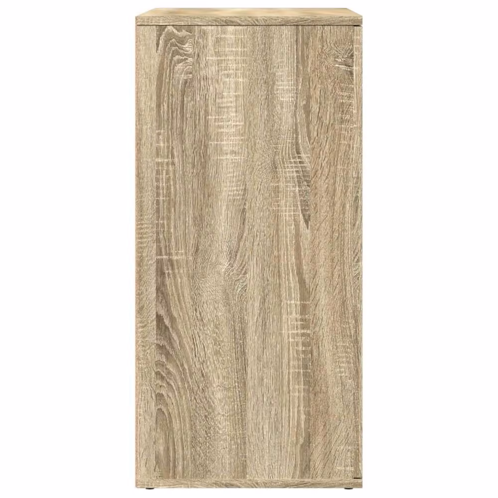 Berkfield Home Set of 2 Sonoma Oak Sideboards in Light Brown, Engineered Wood, W/D/H: 79 x 38 x 80 cm – 2
