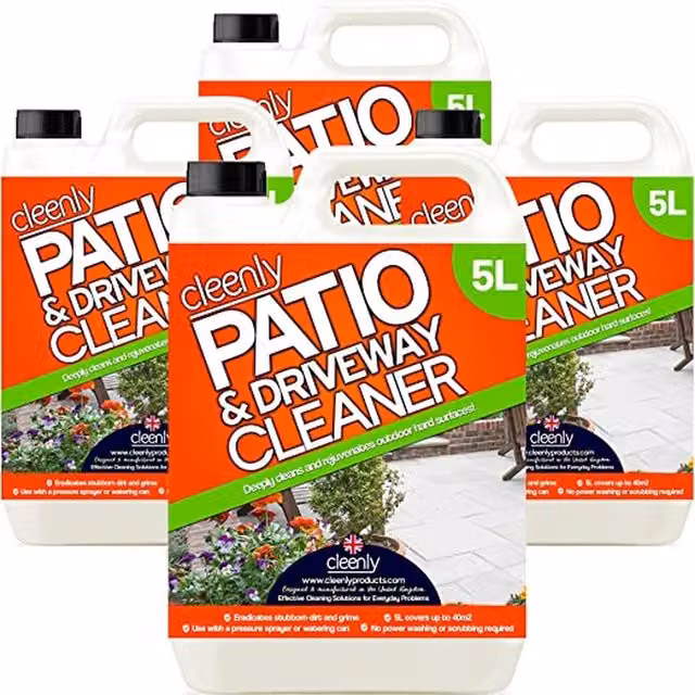 Cleenly Patio and Driveway Cleaner, 20l, Clear