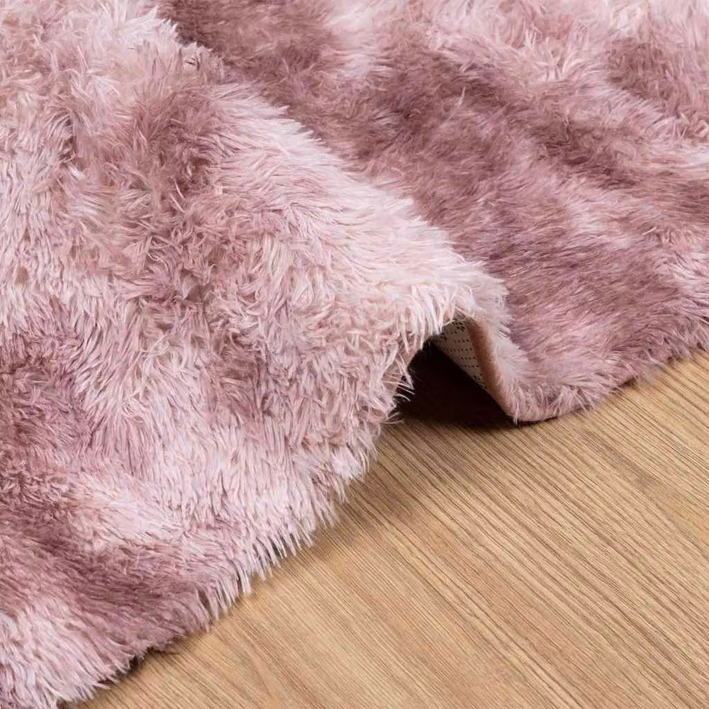 Berkfield Home NAVARRA Shaggy High Pile Rug, Pink, W: 240 cm, D: 340 cm – 2
