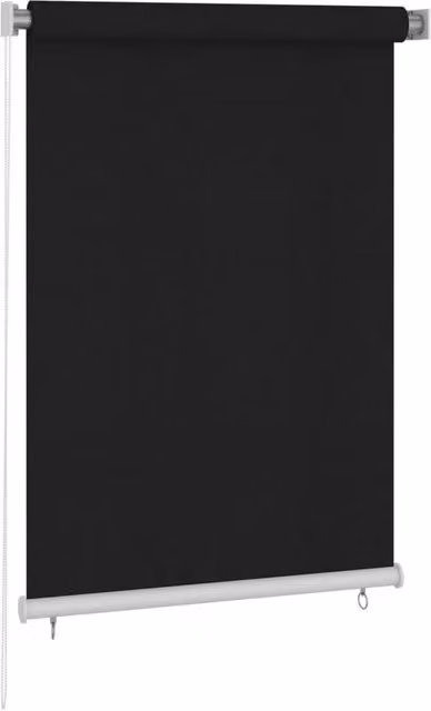 Berkfield Home Outdoor Roller Blind, Black, W: 100 cm, H: 140 cm – 1