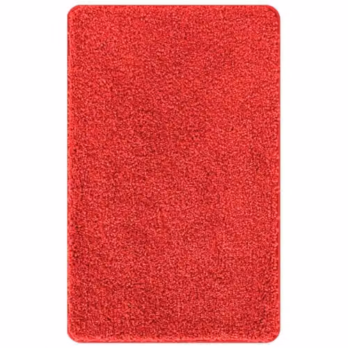 vidaXL Anti-slip Red Bath Mat, W: 50 cm, D: 80 cm – 1