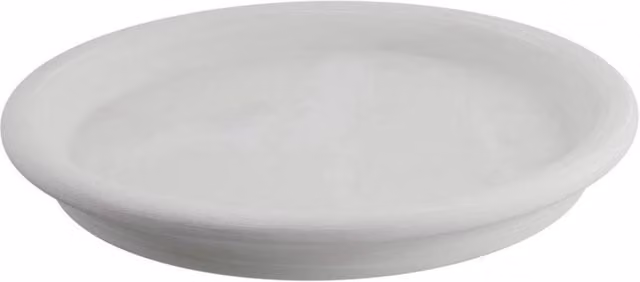 KDMD White Stone Granite Planter Saucer, Diameter: 33 cm