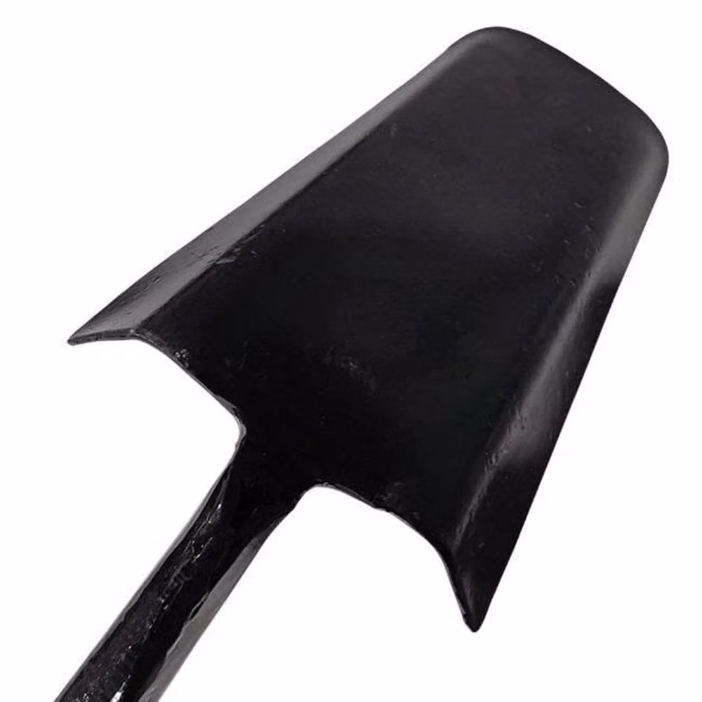 NESTLUNE Long Handled Solid Forged Steel Digging Spade in Black – 2
