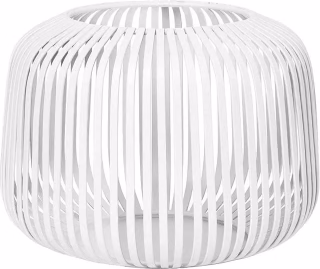 Blomus Lito Lantern Candle Holder XS, White, H: 14.0 cm, W: 10.0 cm, D: 14.0 cm